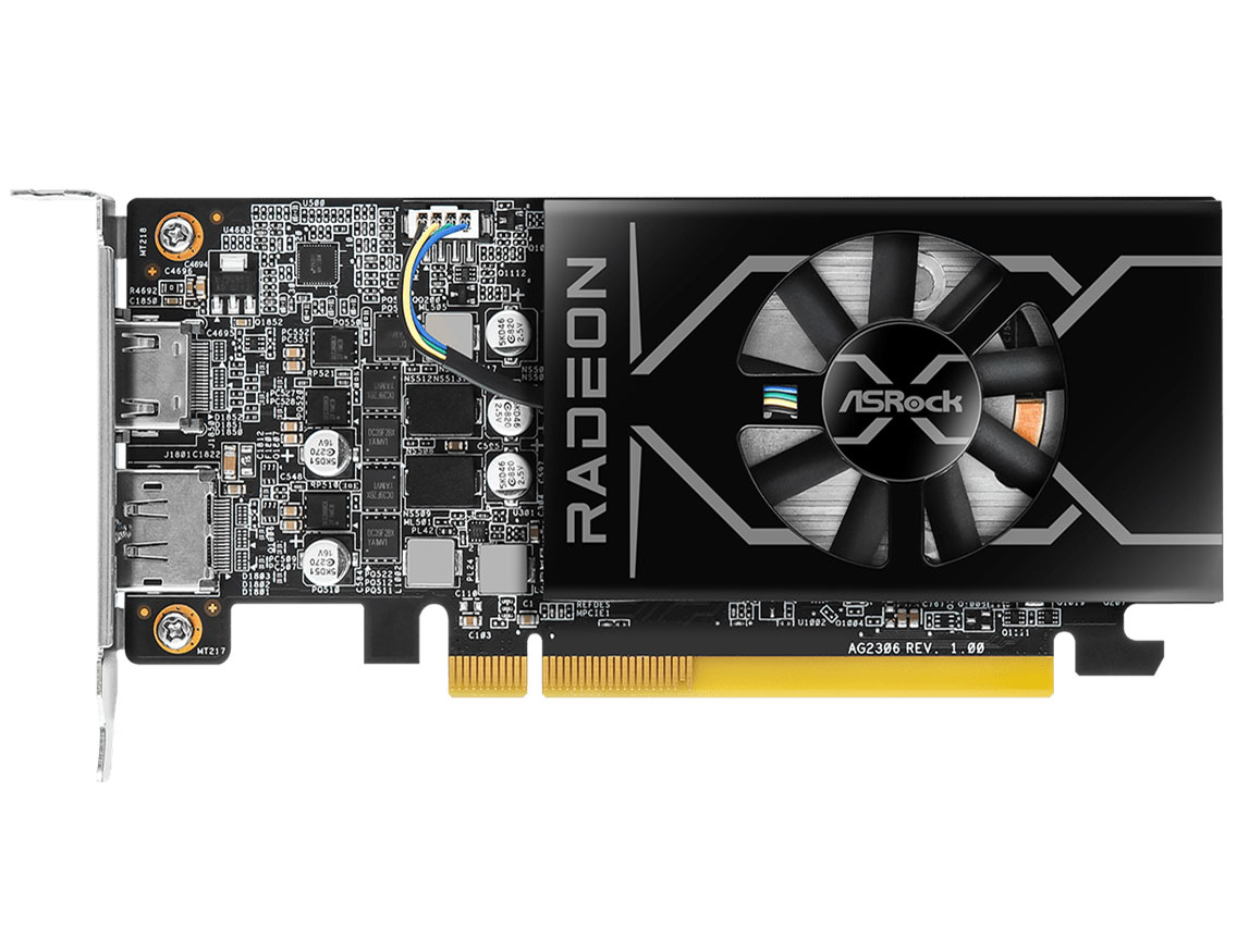 Radeon RX 6400 Low Profile 4GB [PCIExp 4GB]