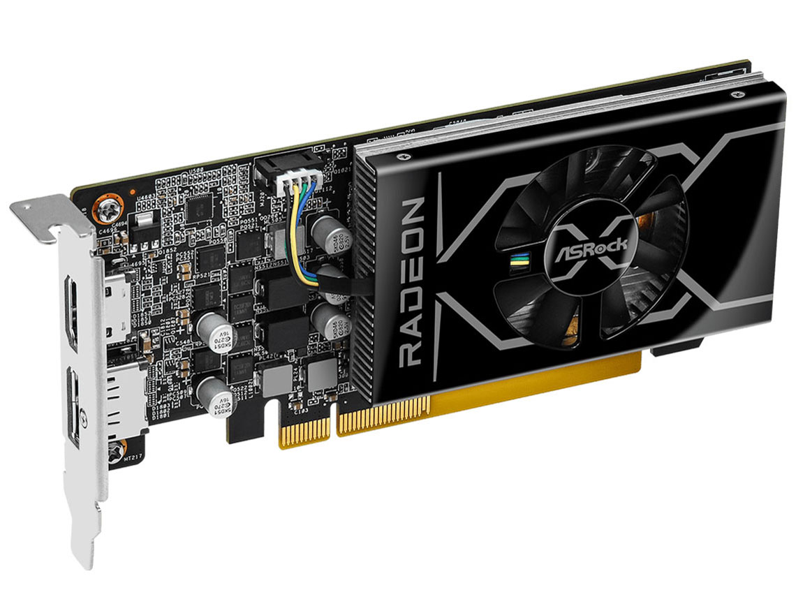 Radeon RX 6400 Low Profile 4GB [PCIExp 4GB]