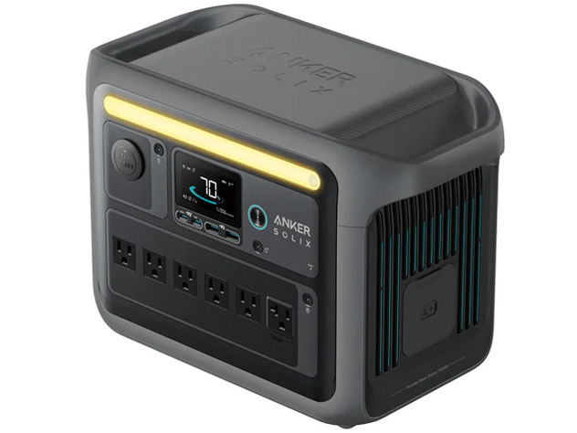 【新品未使用】 Anker Solix C1000 グレー ANKER Solix C1000 Portable Power Station A17615Z1