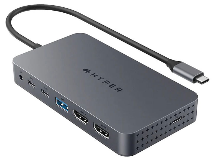 HyperDrive Next Dual 4K HDMI 7 Port USB-C �n�u HP-HD7002GL �̐��i�摜