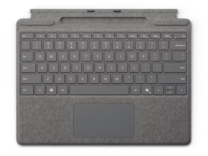 Microsoft - マイクロソフト　Surface Pro キーボード 8XA-00186　ブラック マイクロソフト Surface Pro キーボード 8XA-00186 [ブラック