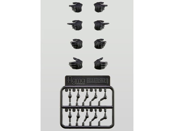 LittleArmory LA-OP18 figma�p�^�N�e�B�J���O���[�uL�T�C�Y(�u���b�N) �̐��i�摜