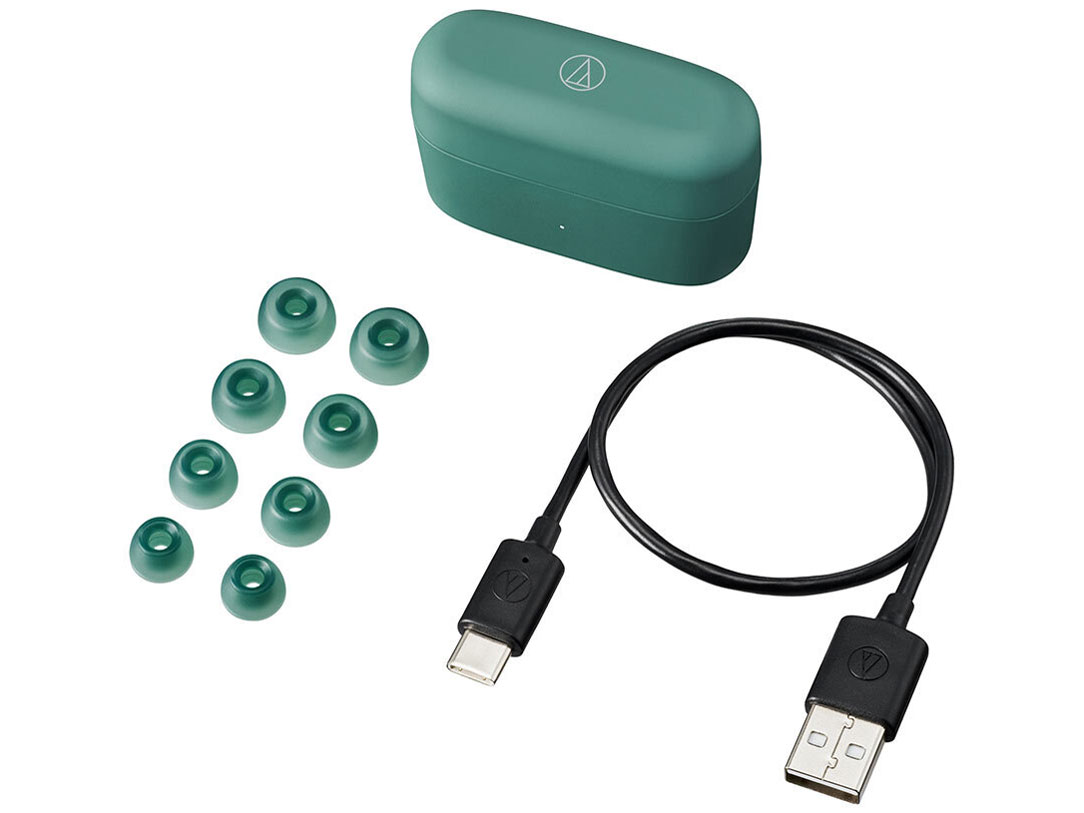 SOLID BASS ATH-CKS30TW+ GR [�G�o�[�O���[��]