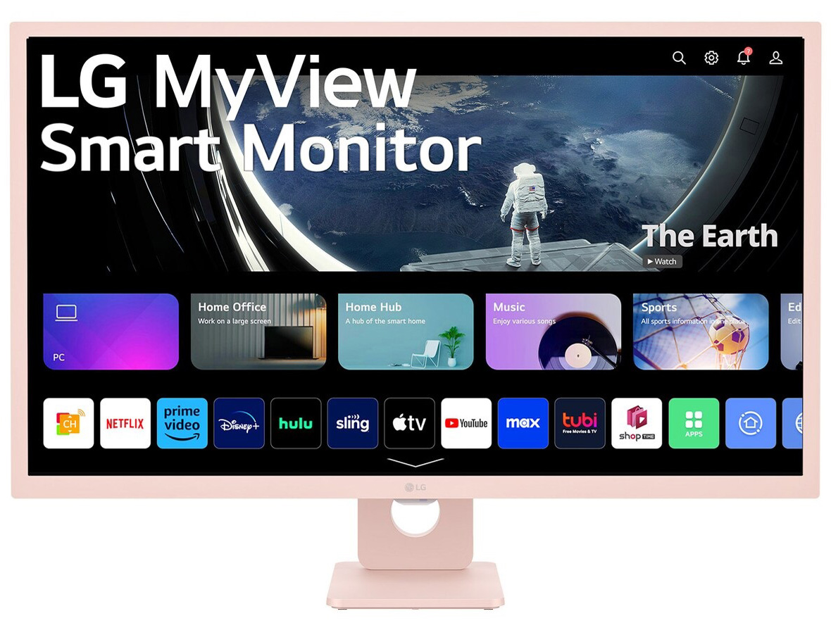 MyView Smart Monitor 32SR50F-P [31.5インチ ピンク]