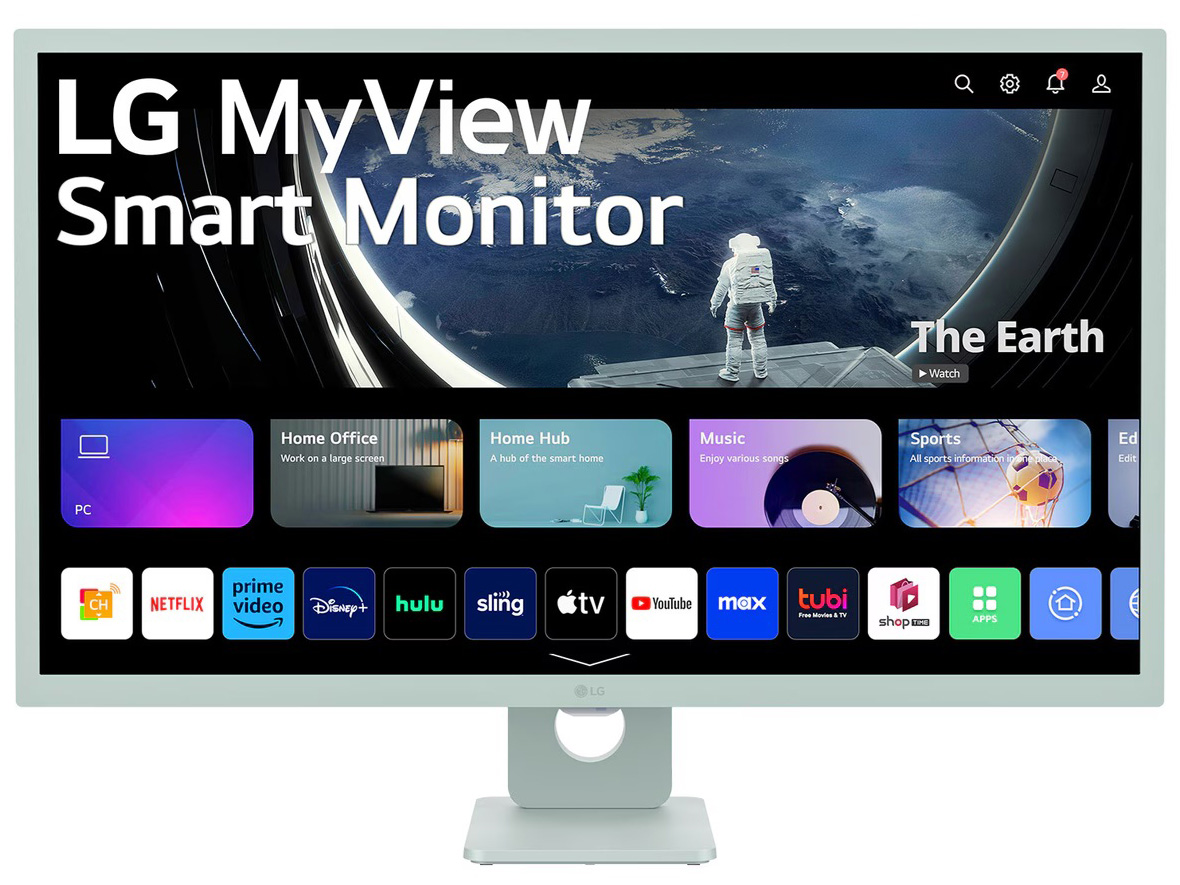 MyView Smart Monitor 32SR50F-G [31.5�C���` �O���[��] �̐��i�摜