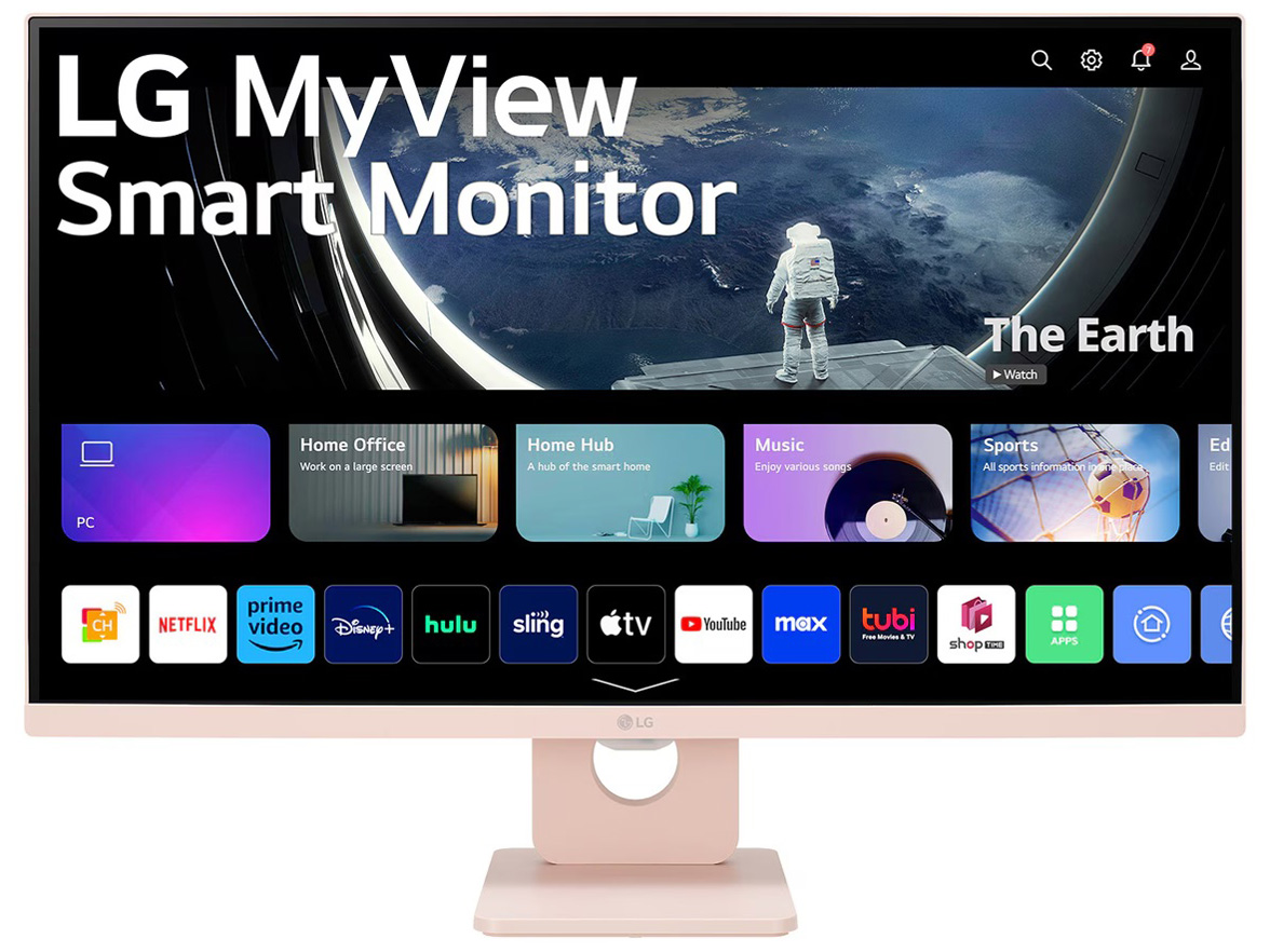 MyView Smart Monitor 27SR50F-P [27�C���` �s���N] �̐��i�摜