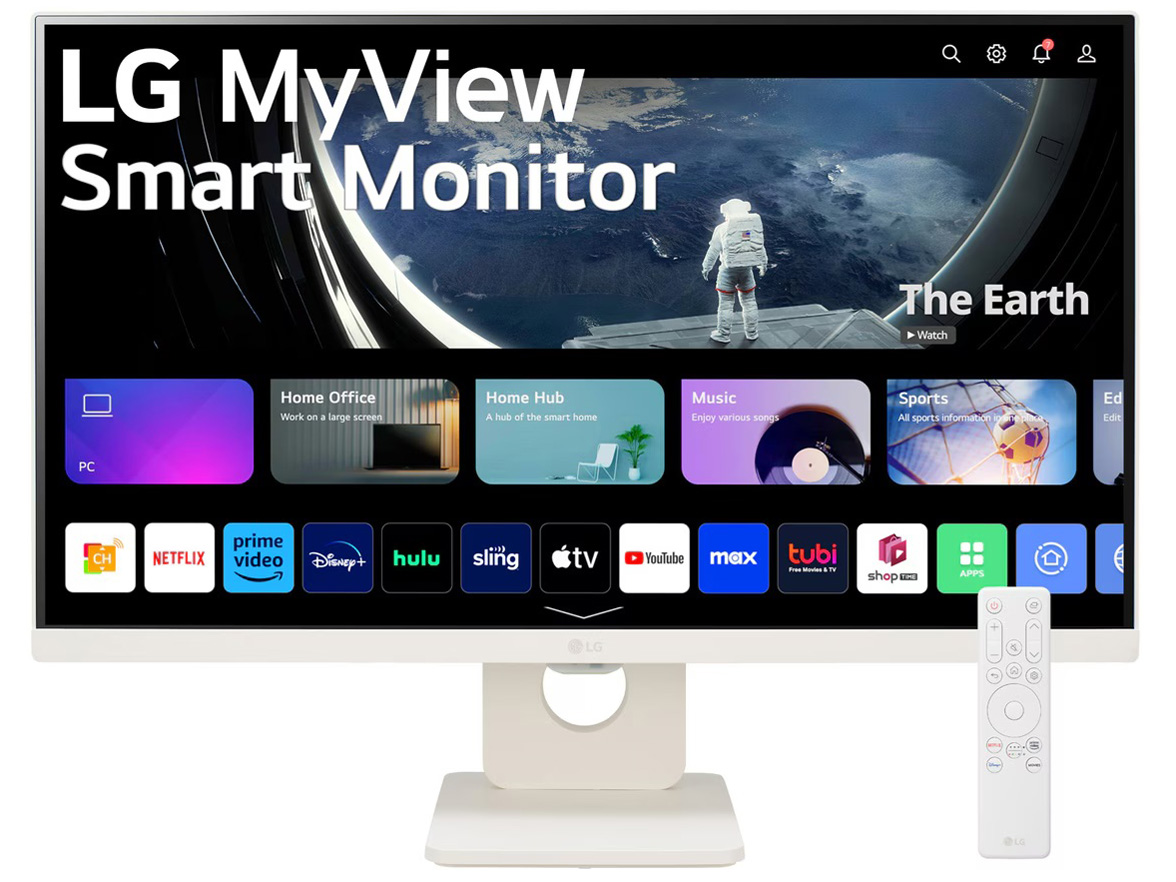 MyView Smart Monitor 25SR50F-W [24.5インチ ホワイト]