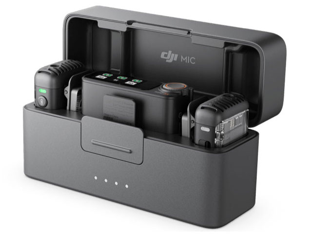 DJI MIC 2 (�g�����X�~�b�^�[x2+���V�[�o�[x1+�[�d�P�[�X) DM1021 �̐��i�摜