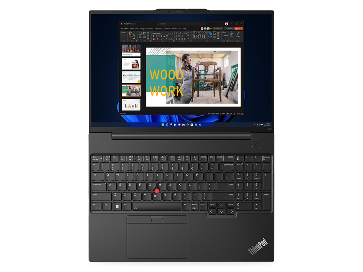 ThinkPad E16 Gen 1 Windows 11 Pro�ECore i5 13420H�E16GB�������[�E512GB SSD�E16�^WUXGA�t������ �I�t�B�X�t�� 21JN00H9JP [�u���b�N]