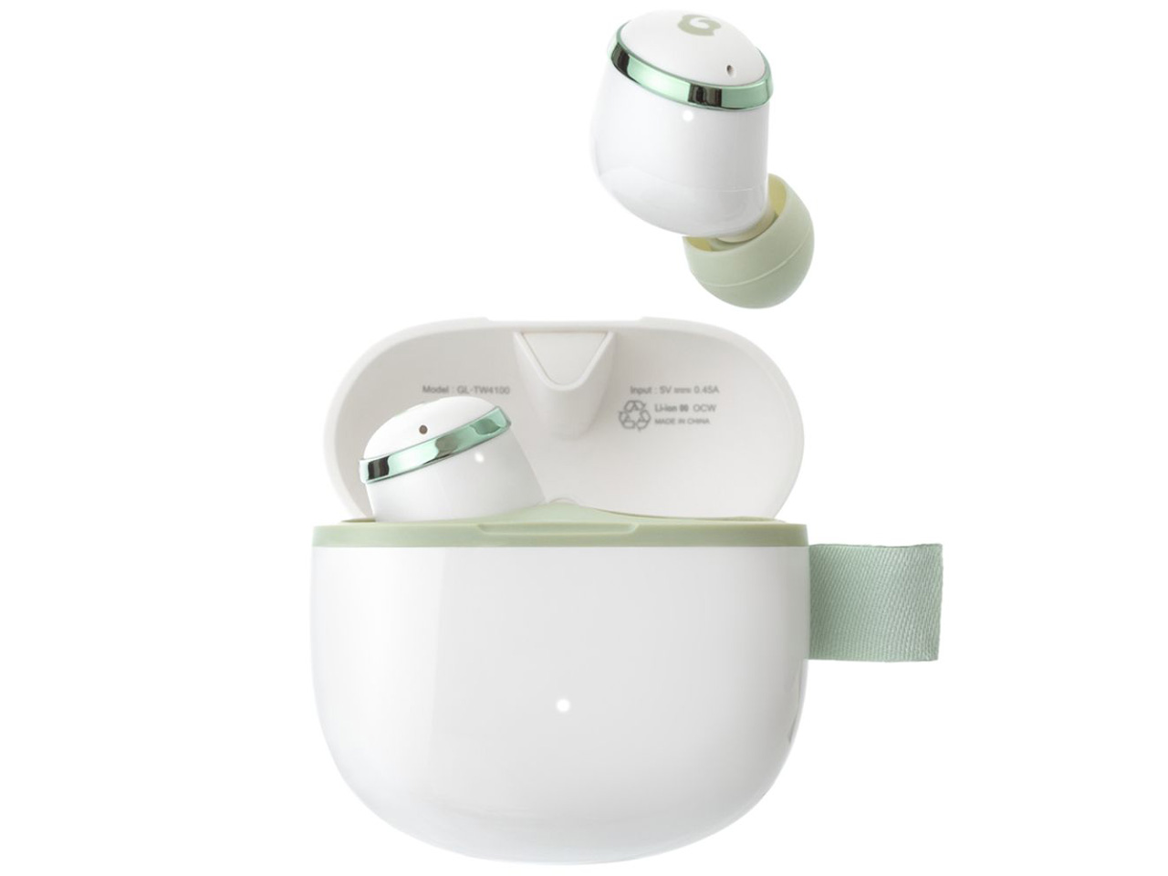 GLIDiC TW-4100 ワイヤレスイヤホン ホワイトグリーン 楽天市場】完全ワイヤレスイヤホン GLIDiC TW-4100 紛失＆延長