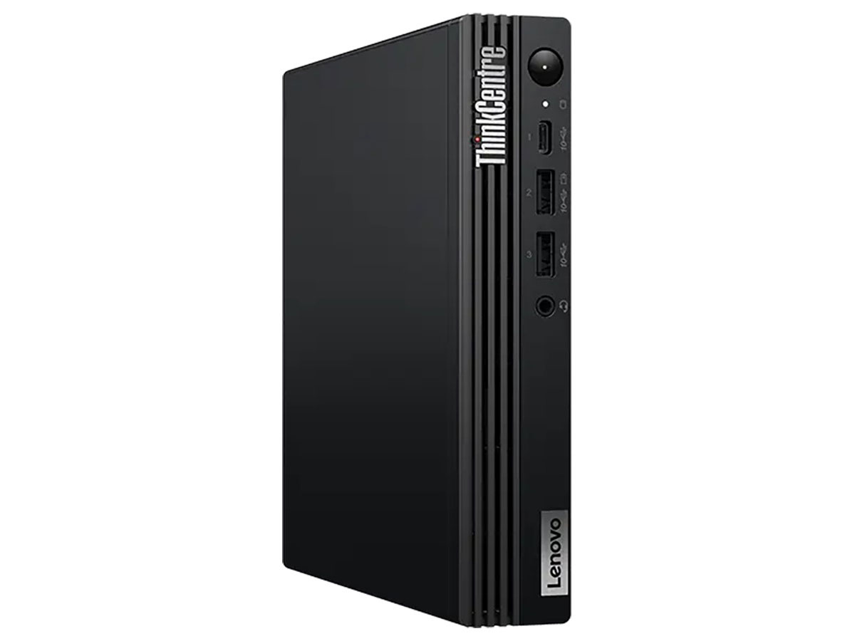 ThinkCentre M75q Tiny Gen 5 AMD Ryzen 7 PRO 8700GE�E16GB�������[�E512GB SSD���� 12RQS00400 [�u���b�N]