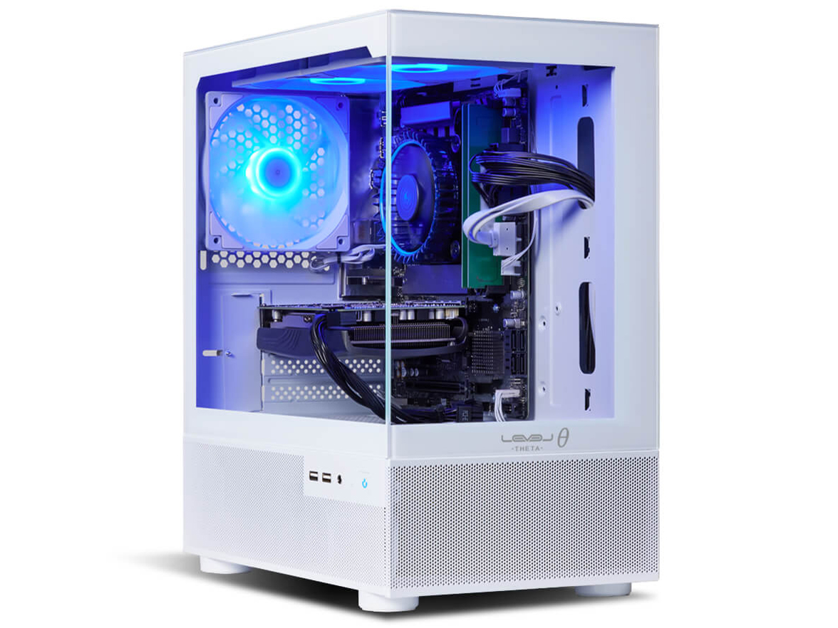 LEVEL�� Ryzen 5 7500F/RTX 4070/16GB������/500GB NVMe M.2 SSD/�o���ݒ�ݒu�T�[�r�X/LEVEL-M2A6-R75F-TL2X-WHITE [�z���C�g] �̐��i�摜