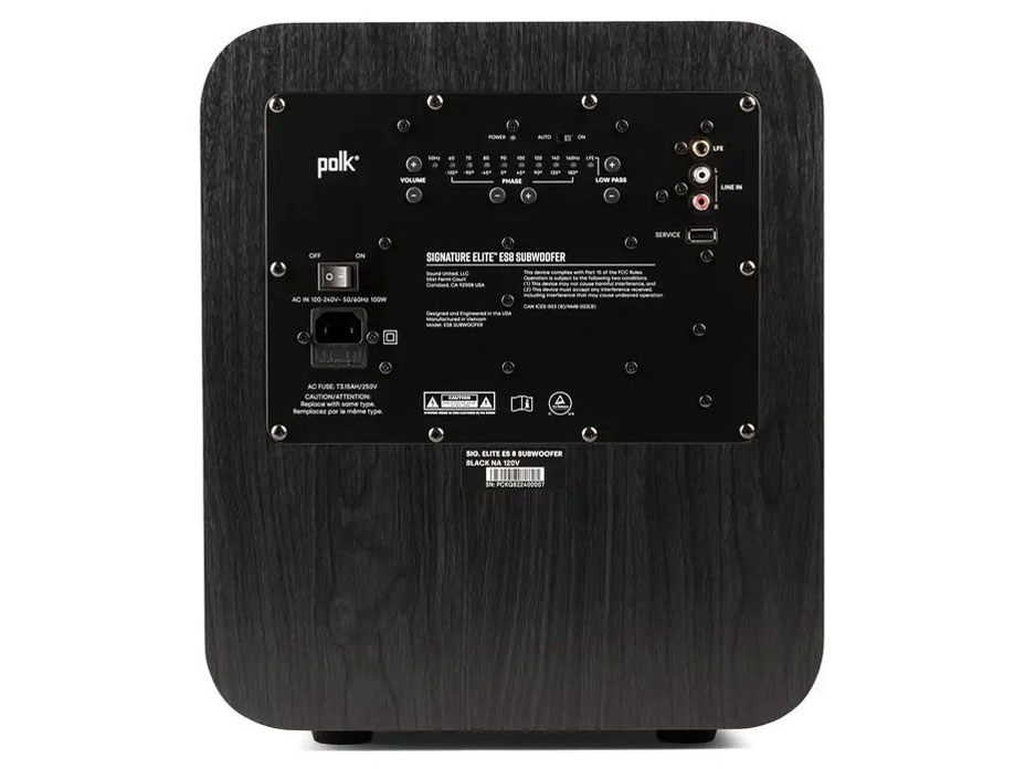 Signature Elite ES8 SUBWOOFER [�u���b�N �P�i]