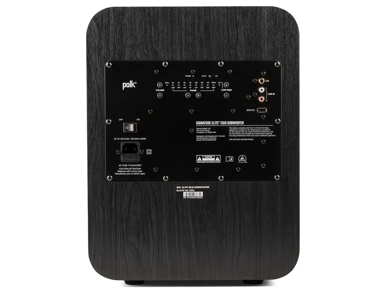 Signature Elite ES10 SUBWOOFER [�u���b�N �P�i]