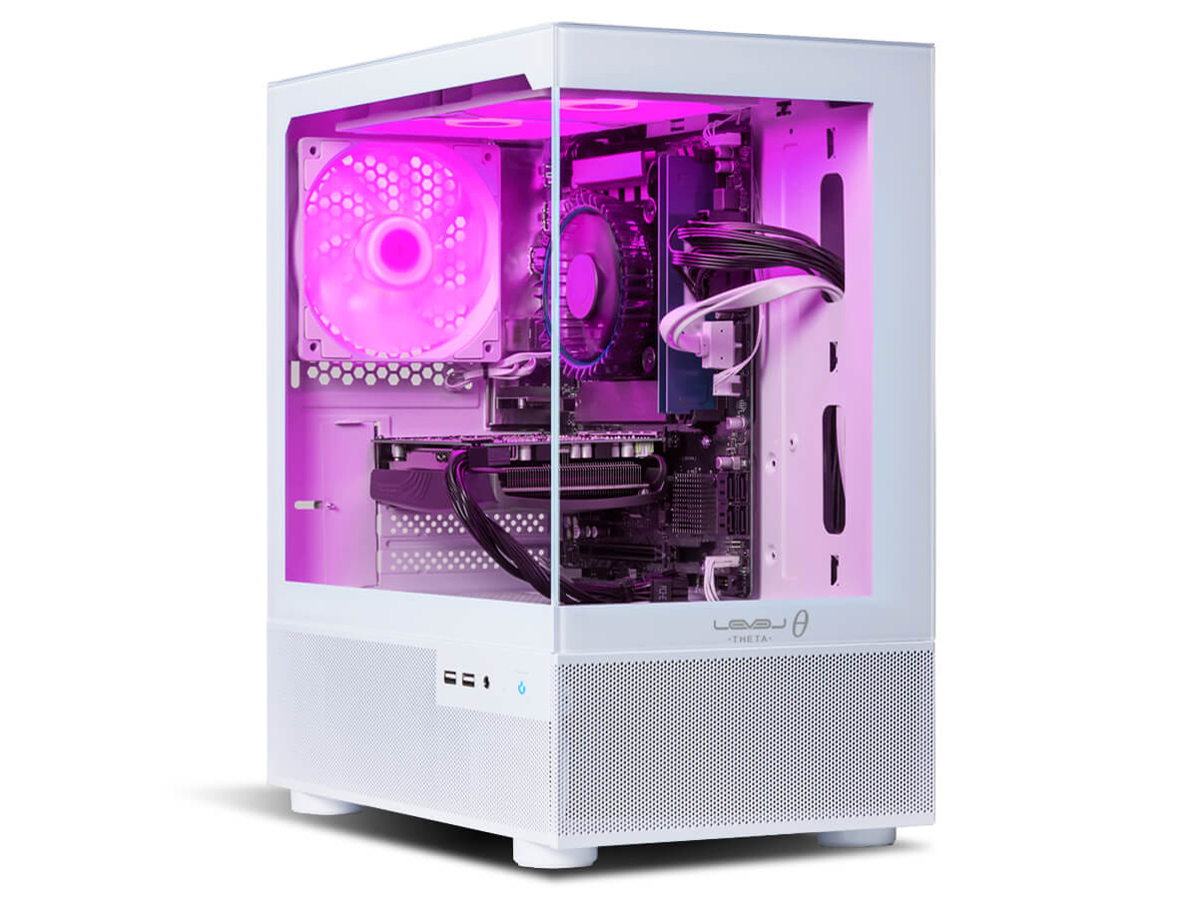 LEVEL�� Ryzen 5 7500F/RTX 4060Ti/16GB������/500GB NVMe M.2 SSD/LEVEL-M2A6-R75F-STX-SAKURA [������] �̐��i�摜