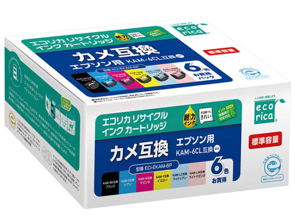 ECI-EKAM-6P [�G�v�\���p KAM-6CL 6�F�p�b�N] �̐��i�摜