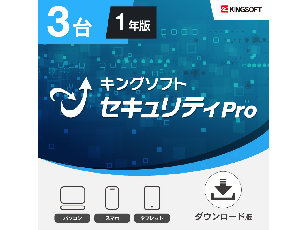 �L���O�\�t�g�Z�L�����e�BPro 3��1�N �_�E�����[�h�� �̐��i�摜