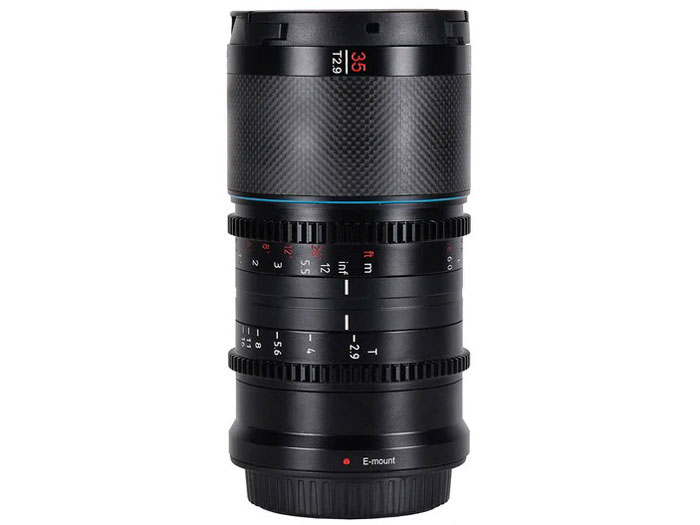 Saturn 35mm T2.9 1.6X �t���t���[���J�[�{���t�@�C�o�[�A�i�����t�B�b�N�����Y �u���[�t���A Saturn_E35B-JP [�\�j�[E�p] �̐��i�摜