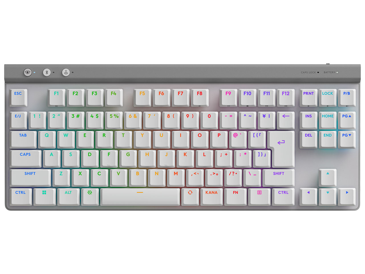 G515 LIGHTSPEED TKL G515-WL-LNWH [�z���C�g] �̐��i�摜