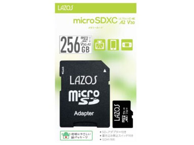 Lazos L-B256MSD10-U3V30A2 [256GB] �̐��i�摜