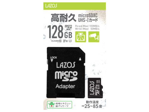 Lazos L-B128MSD10-U3V10 [128GB] �̐��i�摜