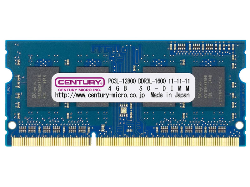 CK4GX2-SOD3LU1600H [SODIMM DDR3L PC3L-12800 4GB 2���g] �̐��i�摜