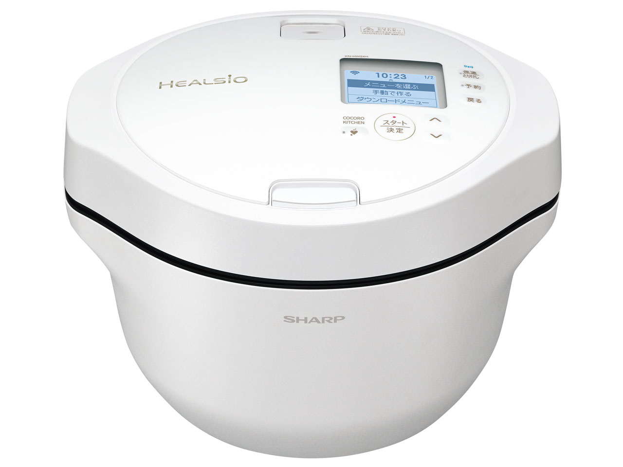 HEALSIO ヘルシオ　シャープ　KN-HW24E-R KN-HW24E | ヘルシオ ホットクック：シャープ