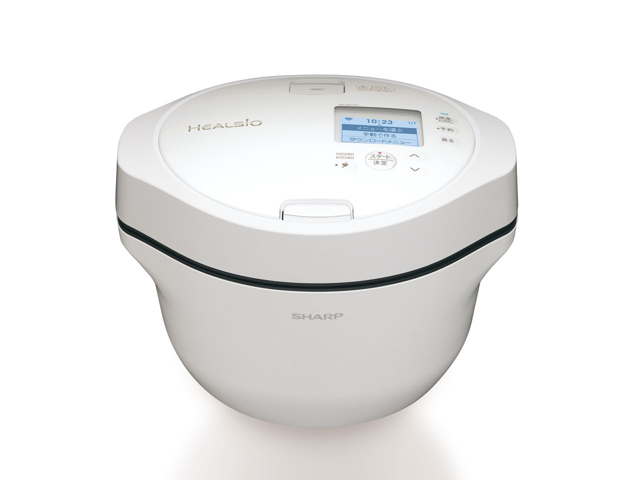 SHARP ヘルシオ　ホットクック　新品未使用　未開封KN-HW16H-B シャープ ヘルシオ ホットクック KN-HW16H-B [プレミアム