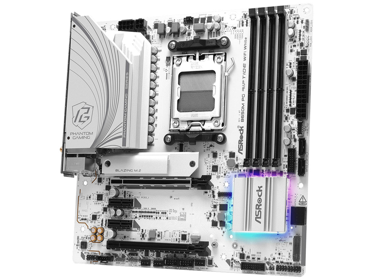 B650M PG Riptide WiFi White