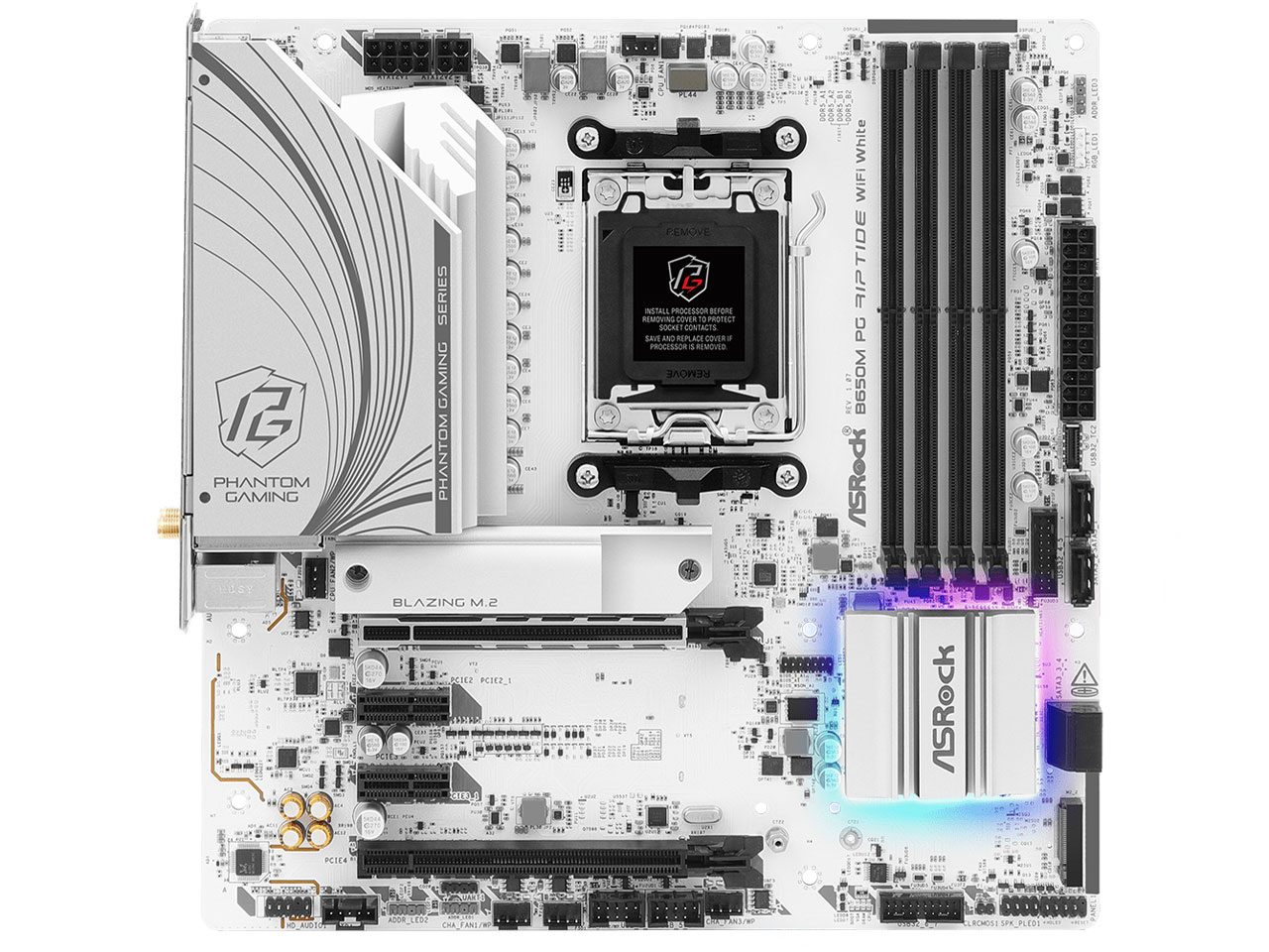 B650M PG Riptide WiFi White