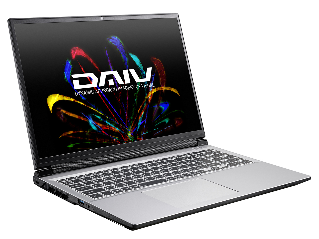 DAIV Core i7 13650HX/RTX 4050/16GB������/500GB Gen4 NVMe SSD/16�^WQXGA�t�����ڃ��f�� R6-I7G50SR-A #R6I7G50SRACCW101DEC �̐��i�摜