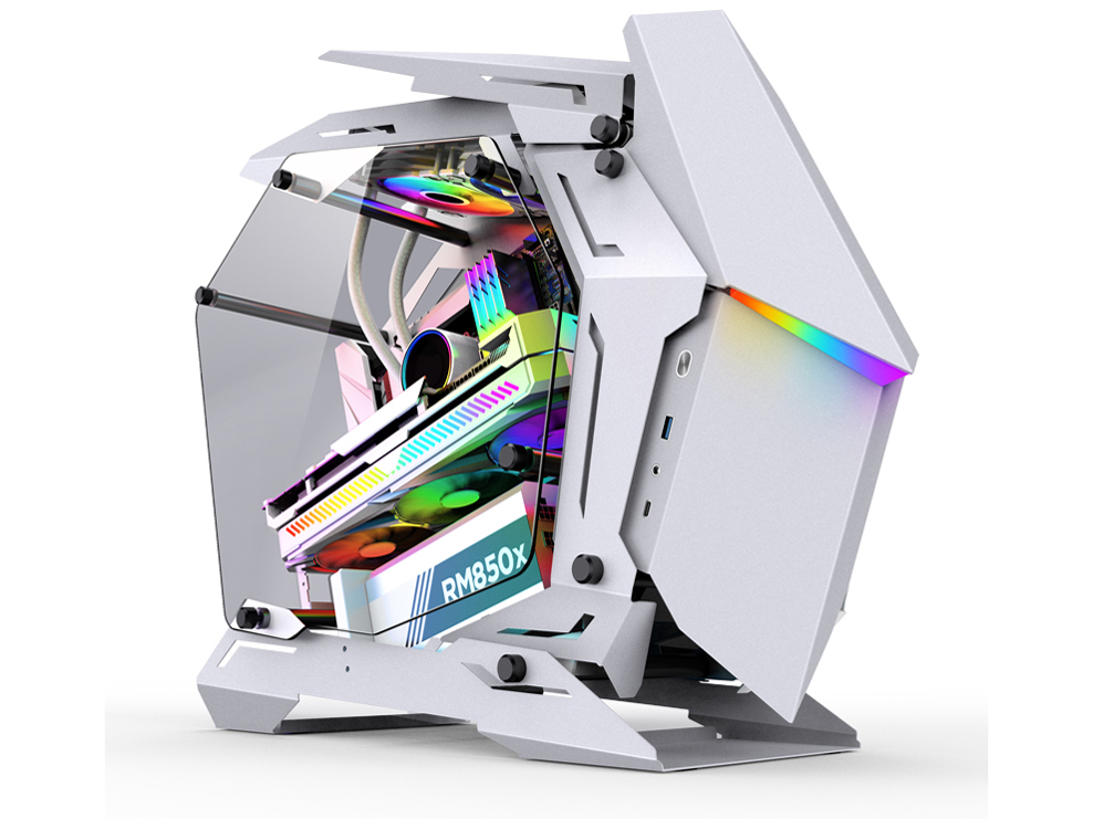 Raizan-433203 Core i5 14600K/32GB������/1TB M.2 NVMe Gen4 SSD/�J�X�^�}�C�Y���f�� [White] �̐��i�摜