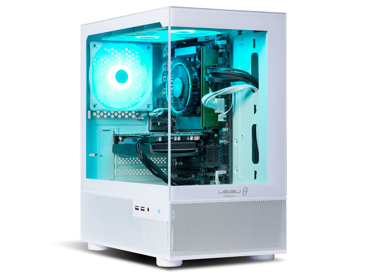 LEVEL�� Ryzen 5 4500/RTX 4060Ti/16GB������/500GB NVMe M.2 SSD/LEVEL-M2P5-R45-STX-MINT SHERBET [�~���g�V���[�x�b�g] �̐��i�摜