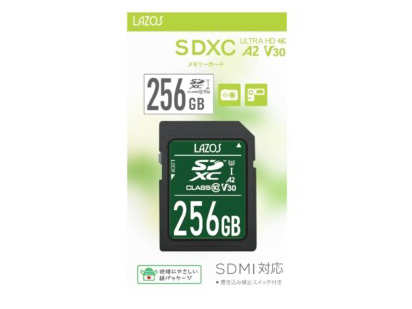 Lazos L-B256SD10-U3V30A2 [256GB] �̐��i�摜
