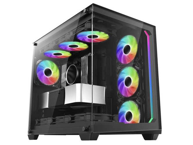 Harigane-433265 Core i9 14900F/32GB������/1TB M.2 NVMe Gen4 SSD/RTX 4060/�J�X�^�}�C�Y���f�� [�u���b�N] �̐��i�摜