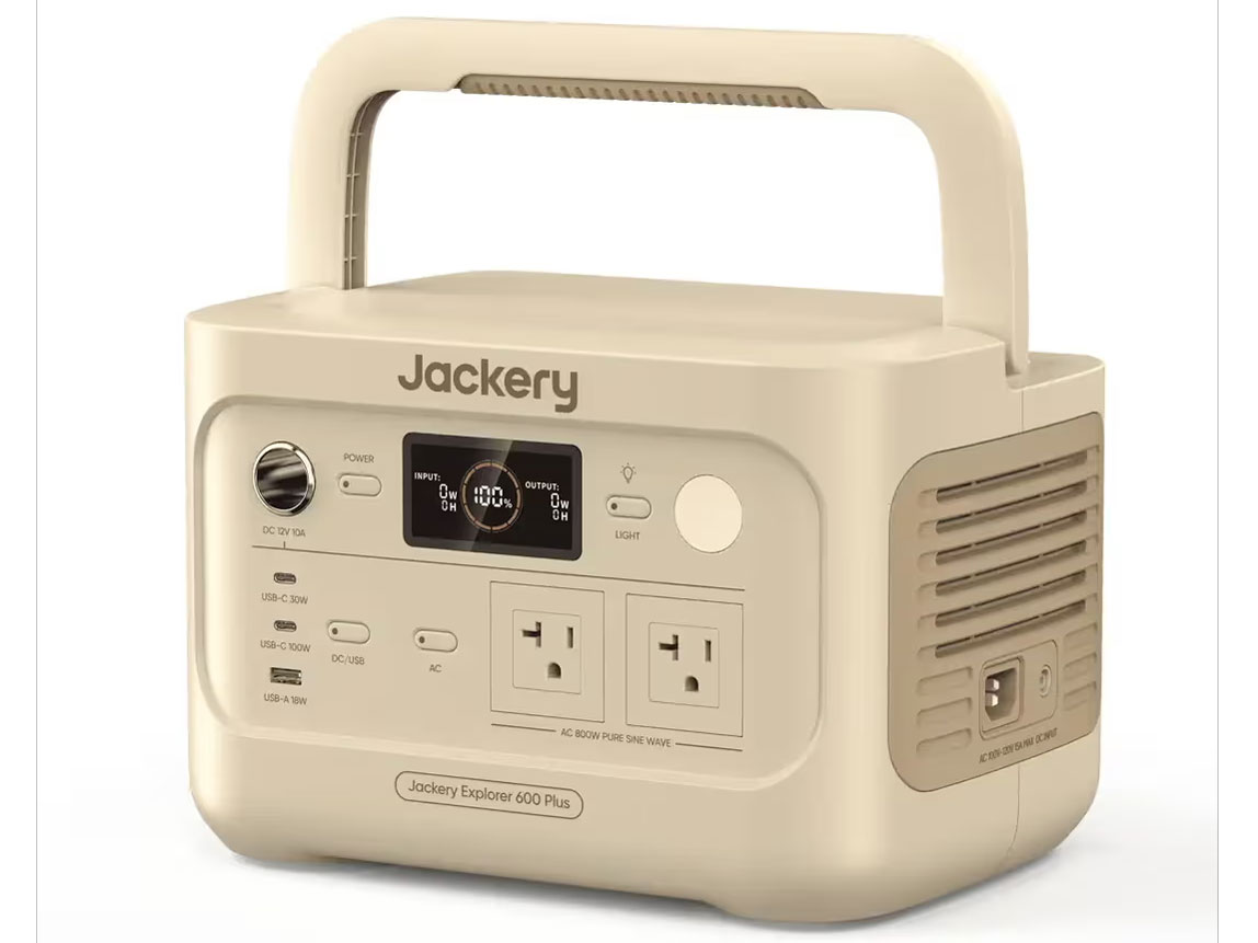 Jackery �|�[�^�u���d�� 600 Plus JE-600C-SJ [�T���h�S�[���h]