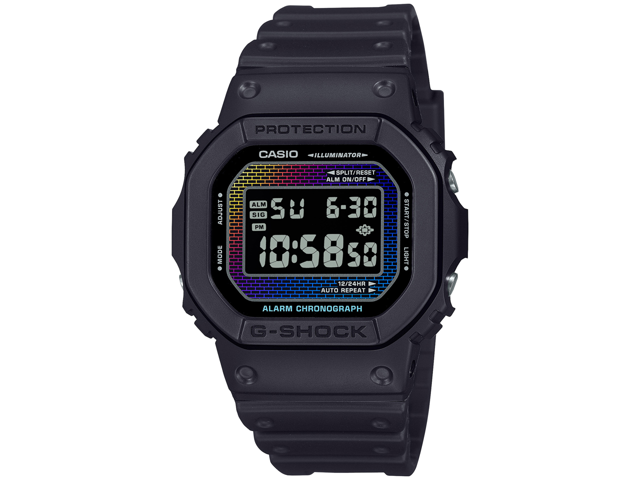 G-SHOCK Rainbow Brick Wall series DW-5600RW-1JF