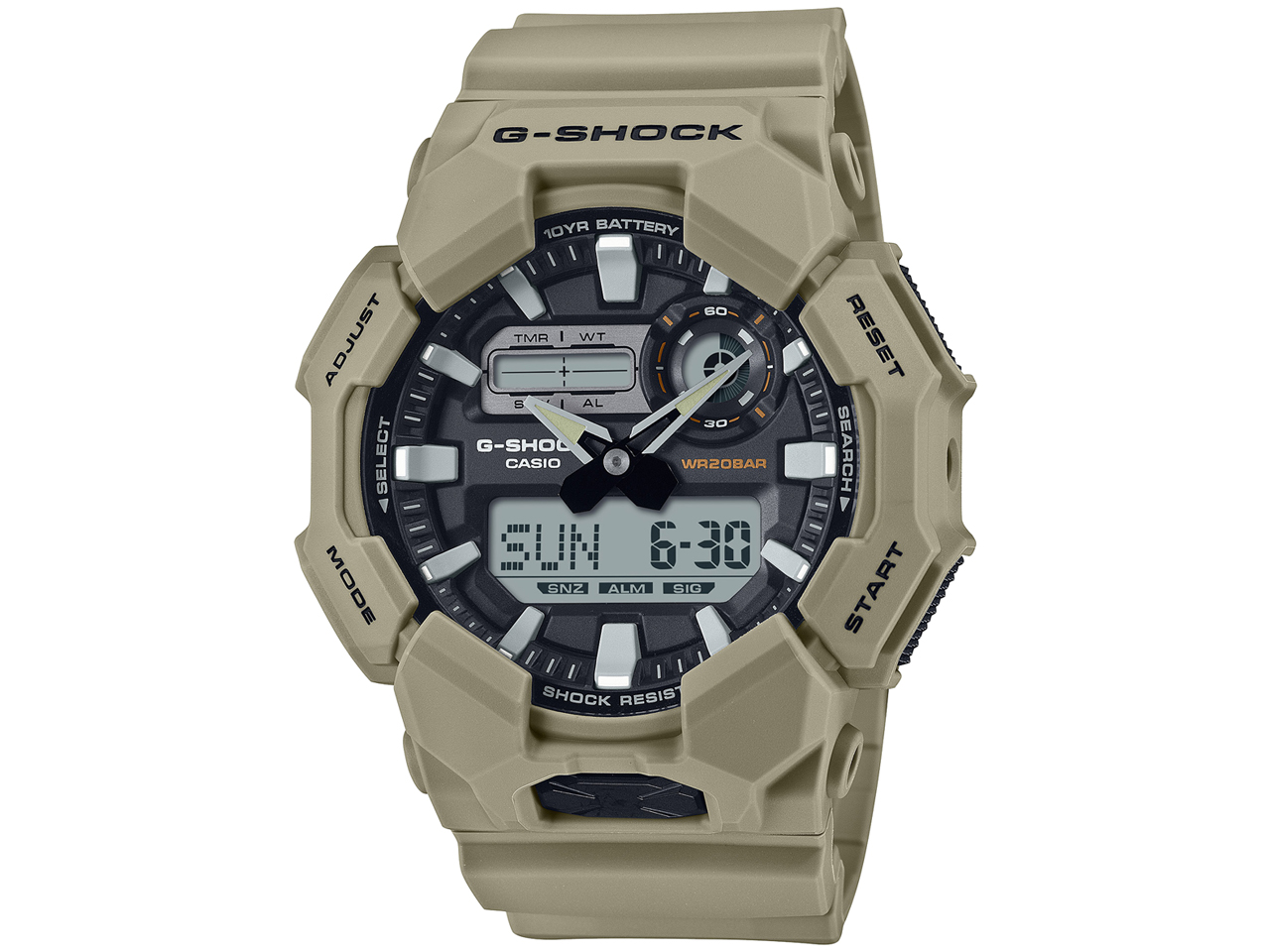 G-SHOCK Big case�V���[�Y GA-010-5AJF �̐��i�摜
