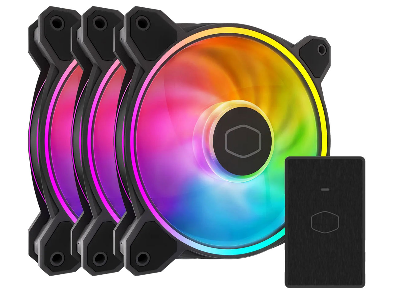 MasterFan MF120 Halo2 3in1 MFL-B2DN-213P2-R2 [�u���b�N] �̐��i�摜