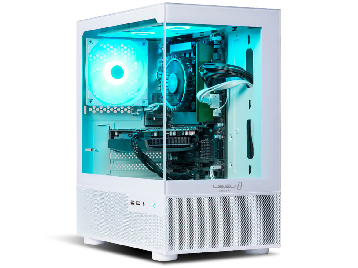 LEVEL�� Core i5 14400F/RTX 4070/16GB������/500GB NVMe M.2 SSD/LEVEL-M27M-144F-TLX-MINT SHERBET [�~���g�V���[�x�b�g] �̐��i�摜