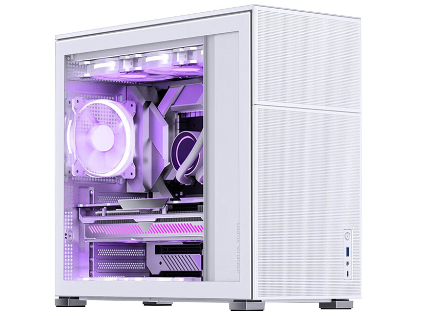 �� JONSBO D41 Core i5 13400F/RTX 4070 SUPER/NVMe M.2 SSD 500GB/16GB������/CPU����t�@��/Windows 10 [�z���C�g] �̐��i�摜