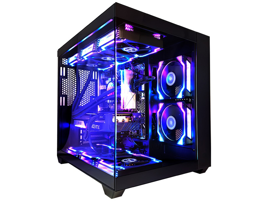 �� ���C�i�[�V�[�����X Core i5 13400F/RTX 4070Ti SUPER/NVMe M.2 SSD 500GB/16GB������/CPU����t�@��/Windows 10 [�u���b�N] �̐��i�摜