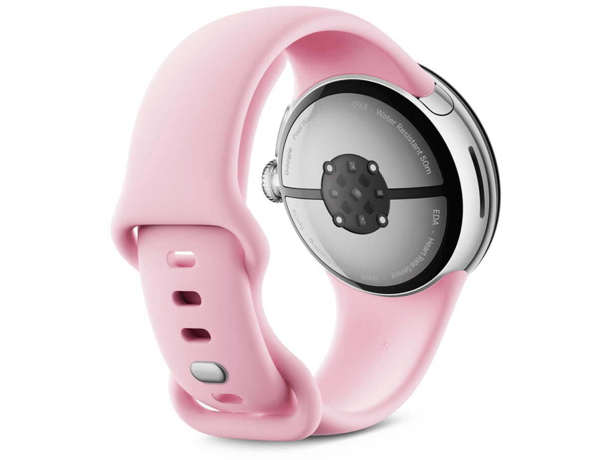 Pixel Watch 3 Wi-Fi���f�� 41mm GA05756-US [Polished Silver �A���~�P�[�X/Rose Quartz �A�N�e�B�u �o���h]