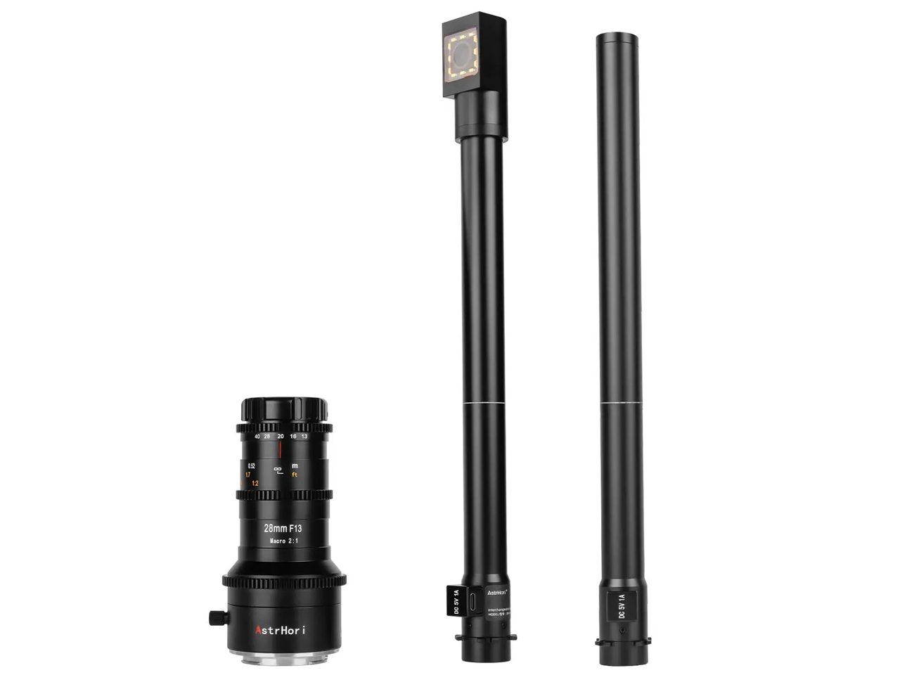 28mm F13 Macro 2�F1 Pro �y���X�R�[�v�����Y �_�u�������Y�Z�b�g [���C�JL�p] �̐��i�摜