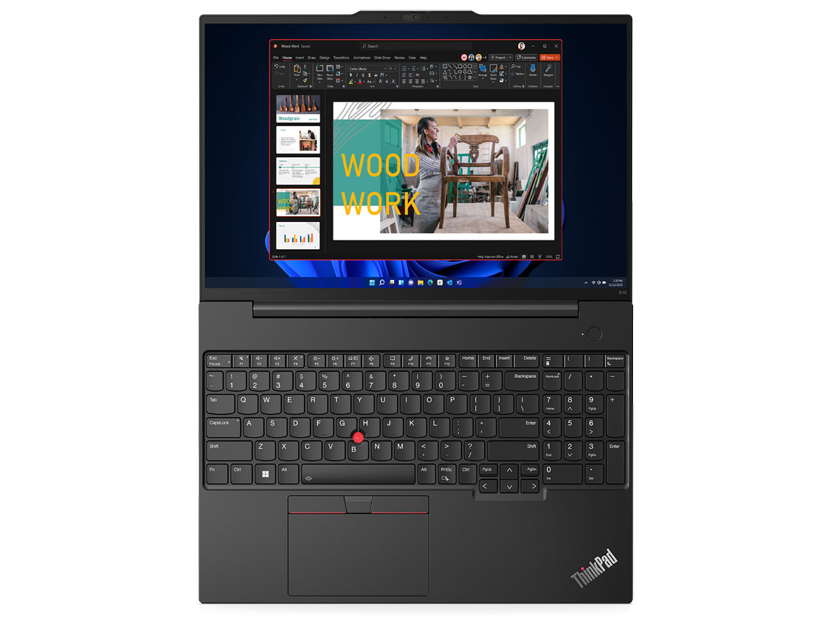 ThinkPad E16 Gen 1 AMD Windows 11 Pro�ERyzen 5 7430U�E16GB�������[�E512GB SSD�E16�^WUXGA�t������ 21JTCTO1WW [�u���b�N]