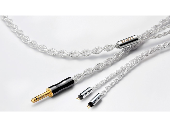 Glorious force core-8 Custom IEM 2pin 4.4�� 4.4mm�o�����X(5��)��2�s�� [1.2m] �̐��i�摜