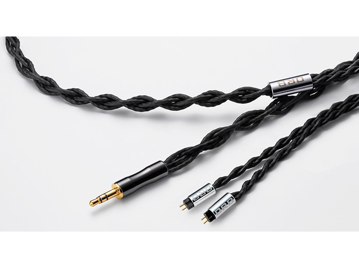 Clear force Ultimate core-8 Custom IEM 2pin 3.5�� �~�j�v���O��2�s�� [1.2m] �̐��i�摜