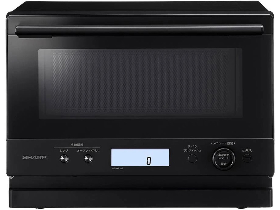 限定お買い得商品 PLAINLY シャープ RE-WF185-B 価格.com - 価格比較 [ブラック] 電子レンジ・オーブン