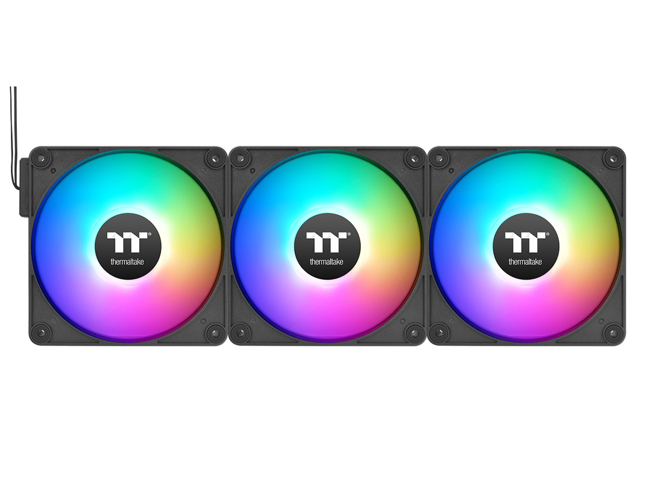 CT120 EX ARGB Sync PC Cooling Fan 3 Fan Pack CL-F181-PL12SW-A [�u���b�N] �̐��i�摜