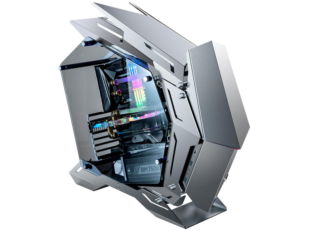 RAIZAN-433396 Ryzen 9 9900X�E32GB�������E1TB M.2 NVMe Gen4 SSD�ERTX 4060�E����N�[���[���ځE�J�X�^�}�C�Y���f�� [Silver] �̐��i�摜